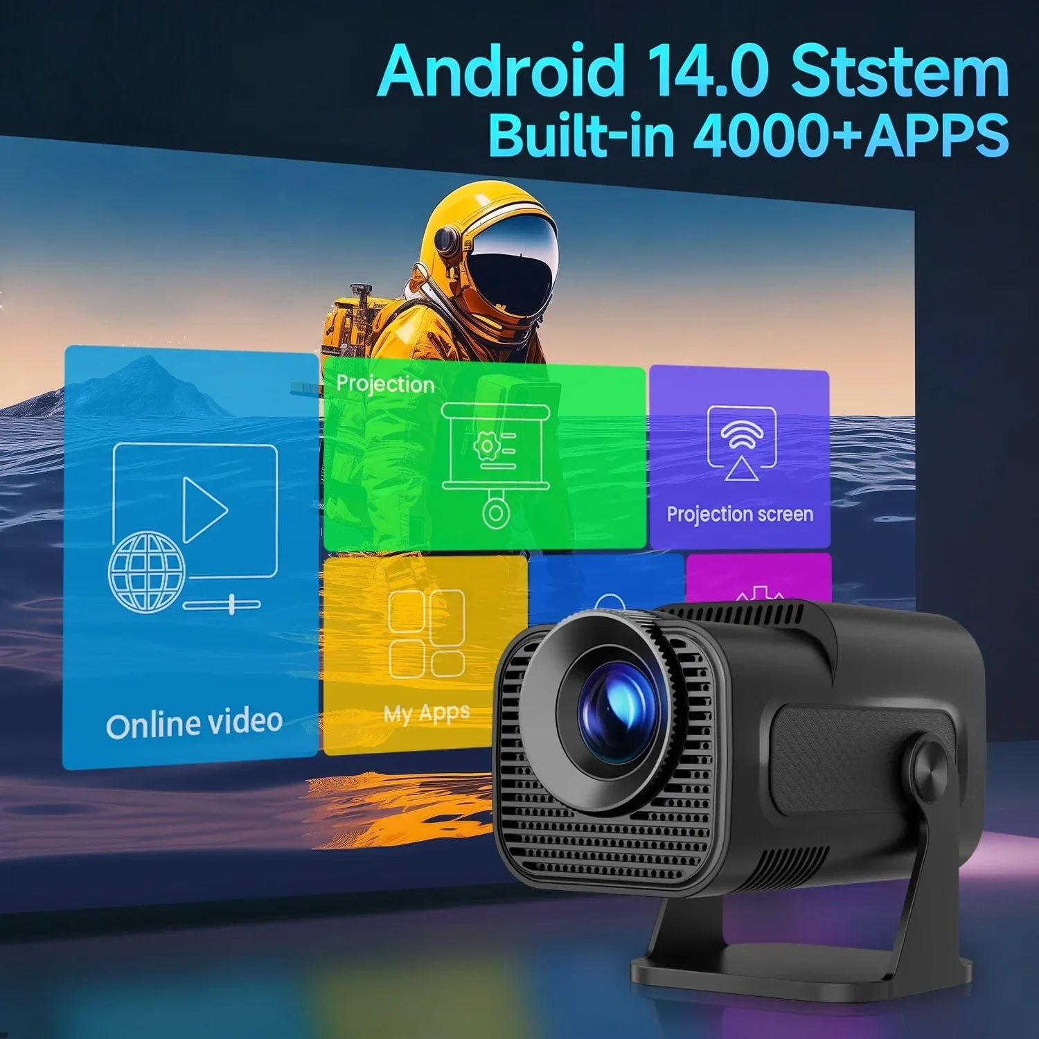 Projetor Smart HY320 Full HD 1920x1080